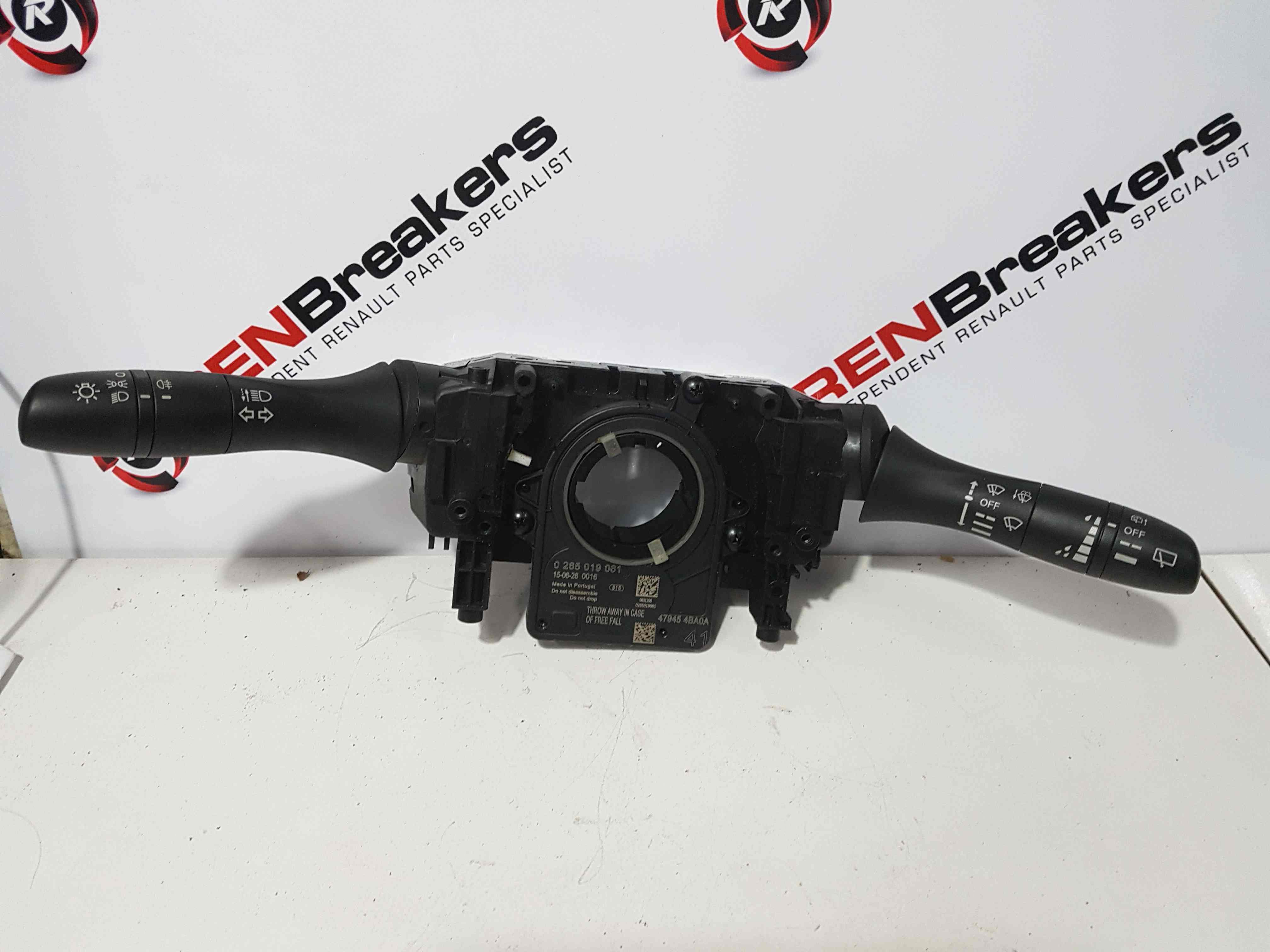 Thumb 7 Renault Qashqai MK2 2013-2017 Squib Stalk Wiper Indicator Stalks 479454BA0A