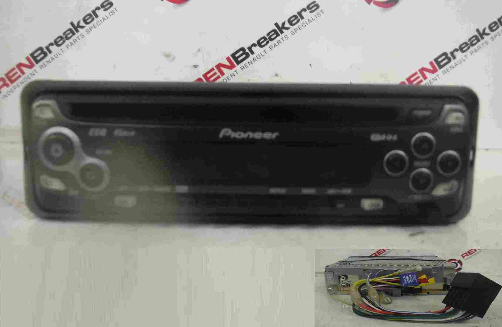 Renault Radio Cd Player Pioneer DEH-1600RB DEH1600rb