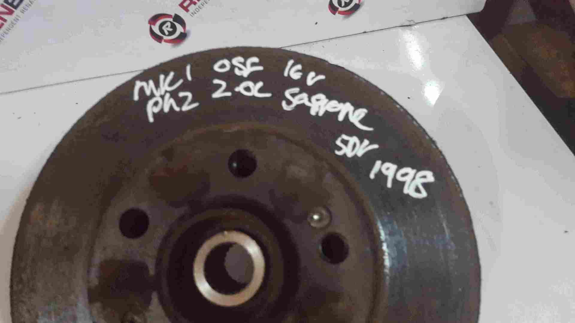 Thumb 3 Renault Safrane 1996-2000 2.0 16v Drivers OSF Front Wheel Hub + ABS Sensor