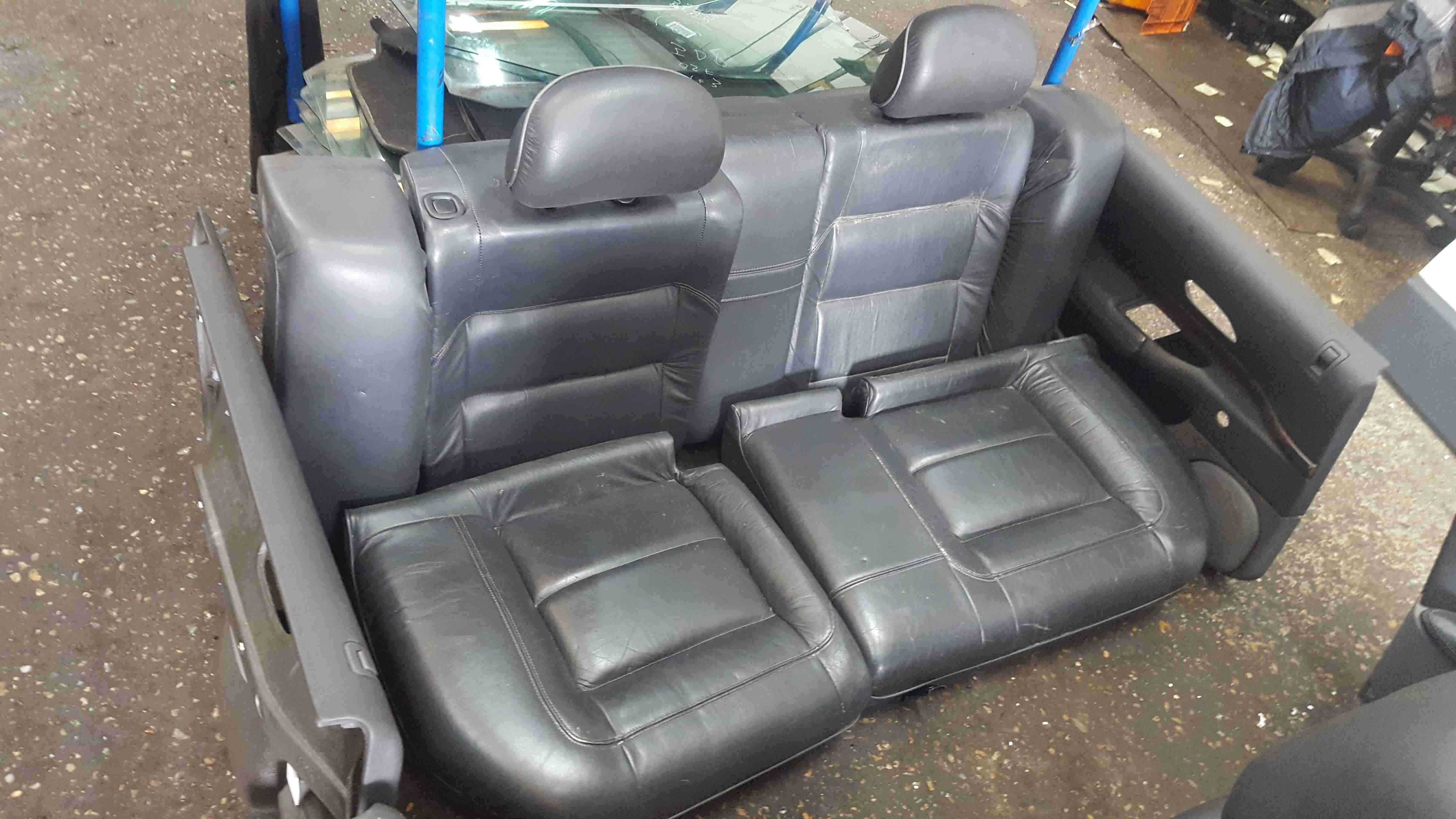 Renault Safrane 1996-2000 Black Leather Interior Set Chairs