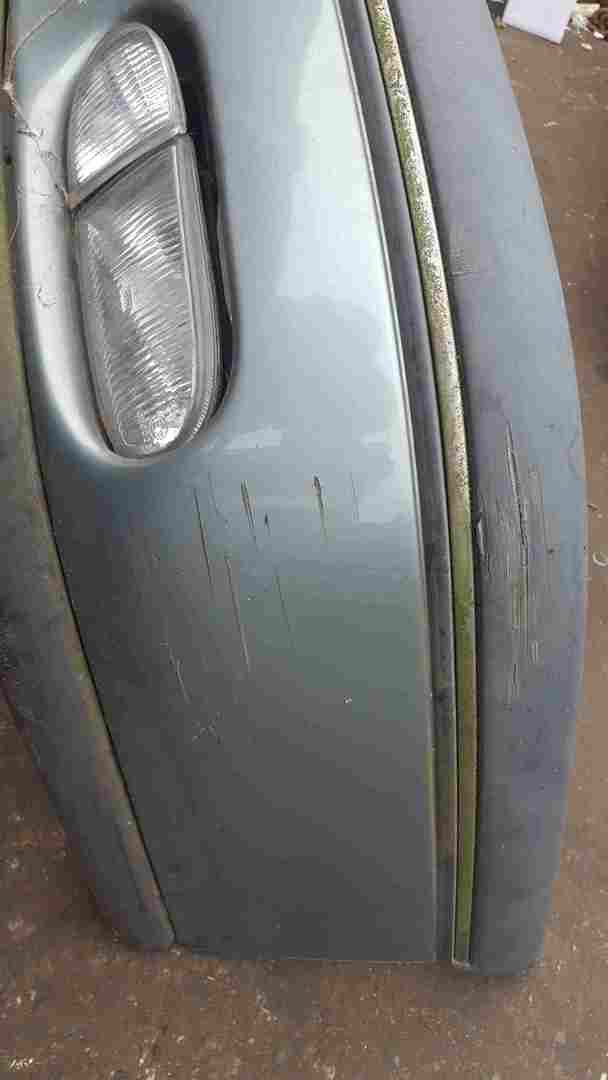 Thumb 3 Renault Safrane 1996-2000 Front Bumper Grey Blue MV920