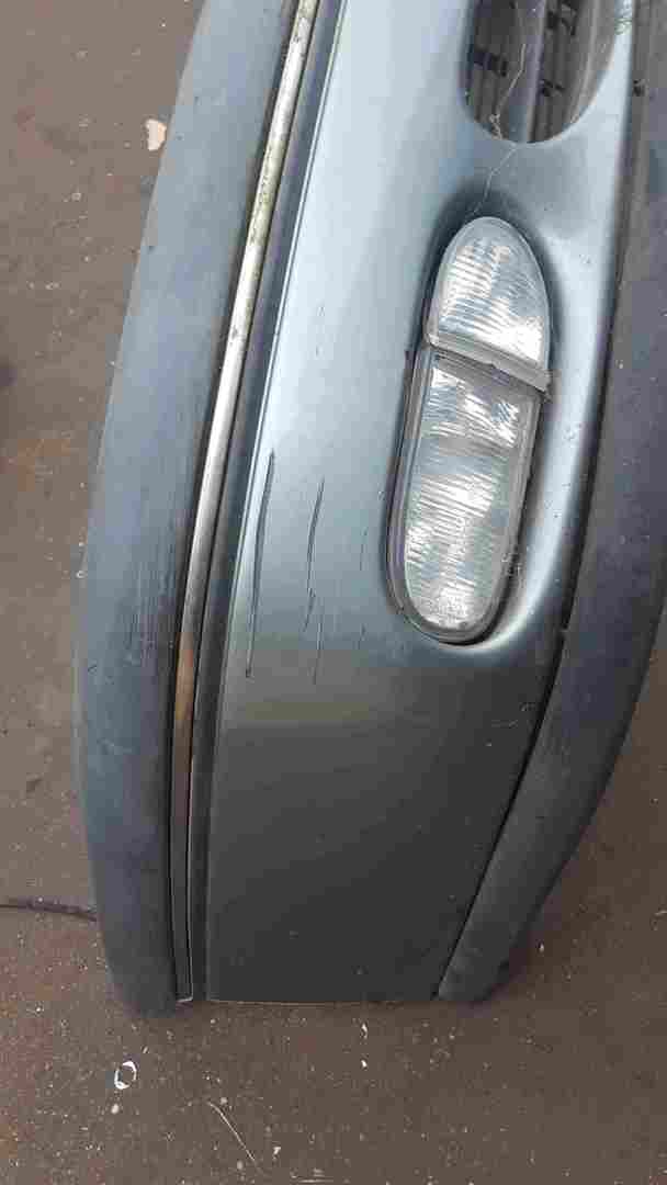 Thumb 4 Renault Safrane 1996-2000 Front Bumper Grey Blue MV920