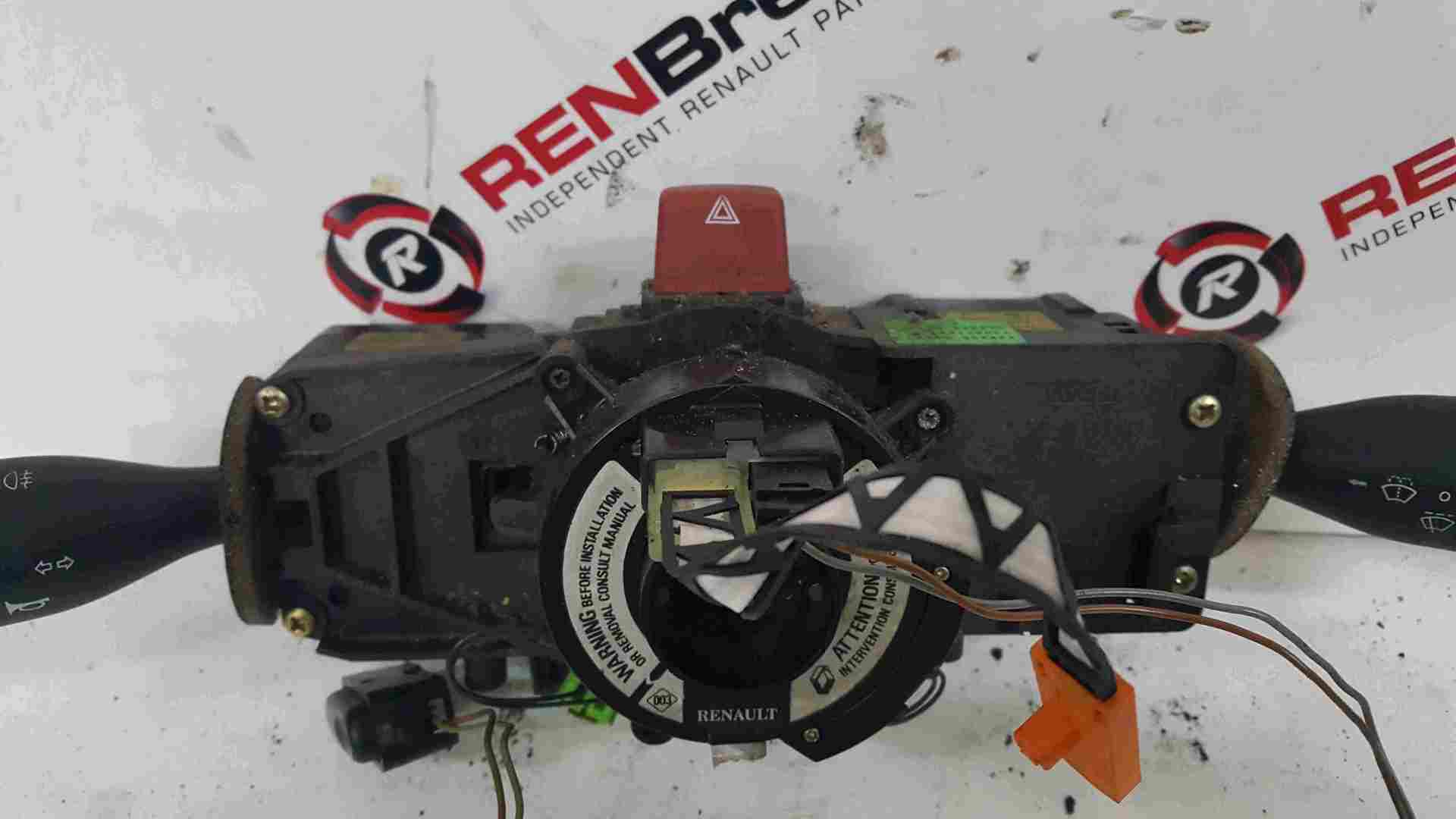 Thumb 4 Renault Safrane 1996-2000 Steering Wheel Squib Clock Spring + Stalks