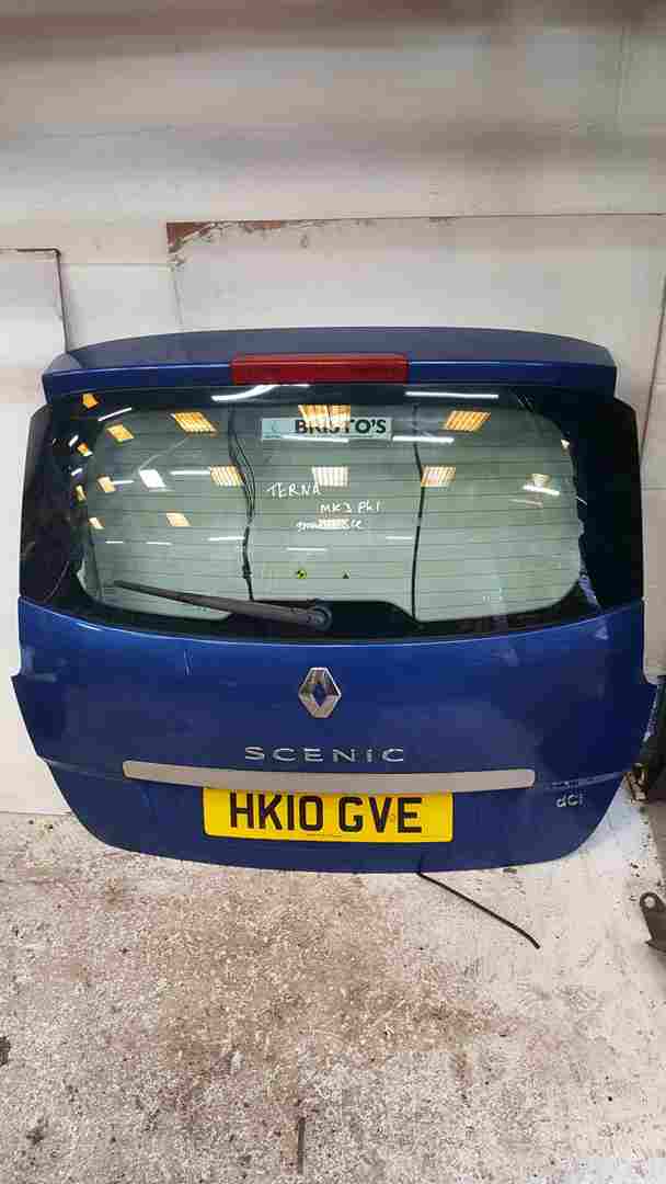Renault Scenic + Grand MK3 2009-2016 Rear Tailgate Boot Blue Terna