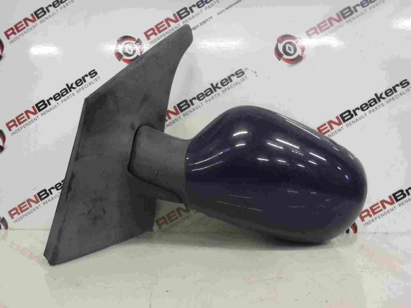 Renault Scenic 1997-1999 Passenger NS Wing Mirror Blue 460