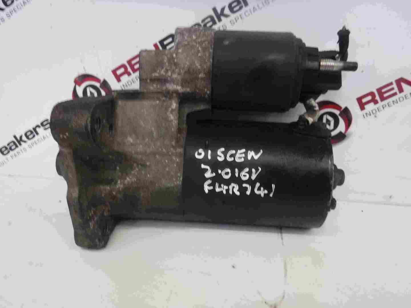 Renault Scenic 1999-2003 2.0 16v Starter Motor Starting F4R 741 Automatic