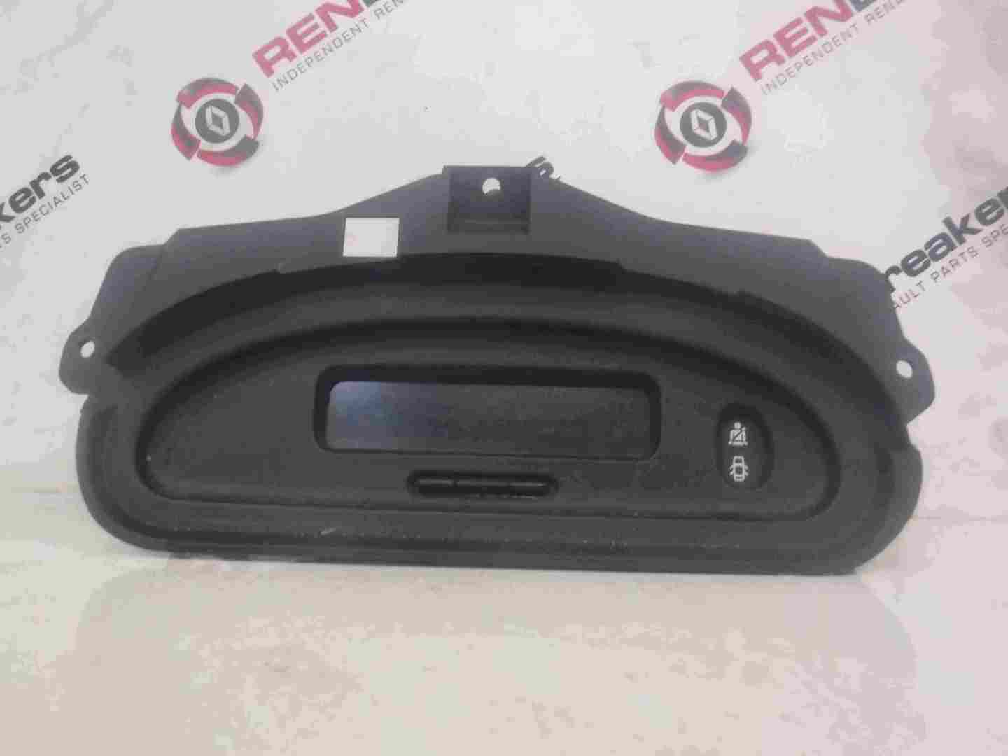 Renault Scenic 1999-2003 Centre Radio Display Clock 8200028364