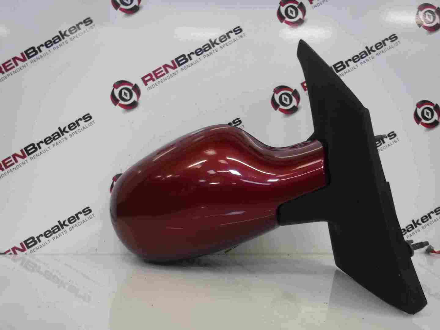 Renault Scenic 1999-2003 Drivers OS Wing Mirror Red 713