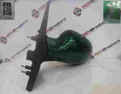 Renault Scenic 1999-2003 Passenger NS Wing Mirror Green 926