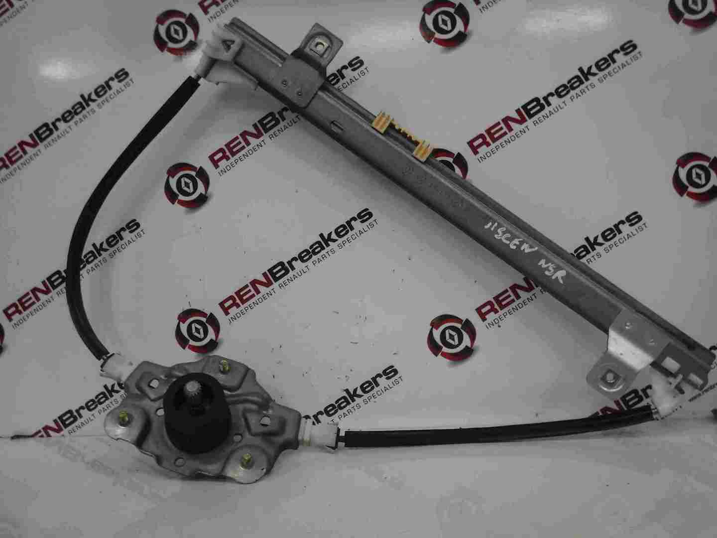Renault Scenic 1999-2003 Passenger NSR Rear Window Regulator Manual