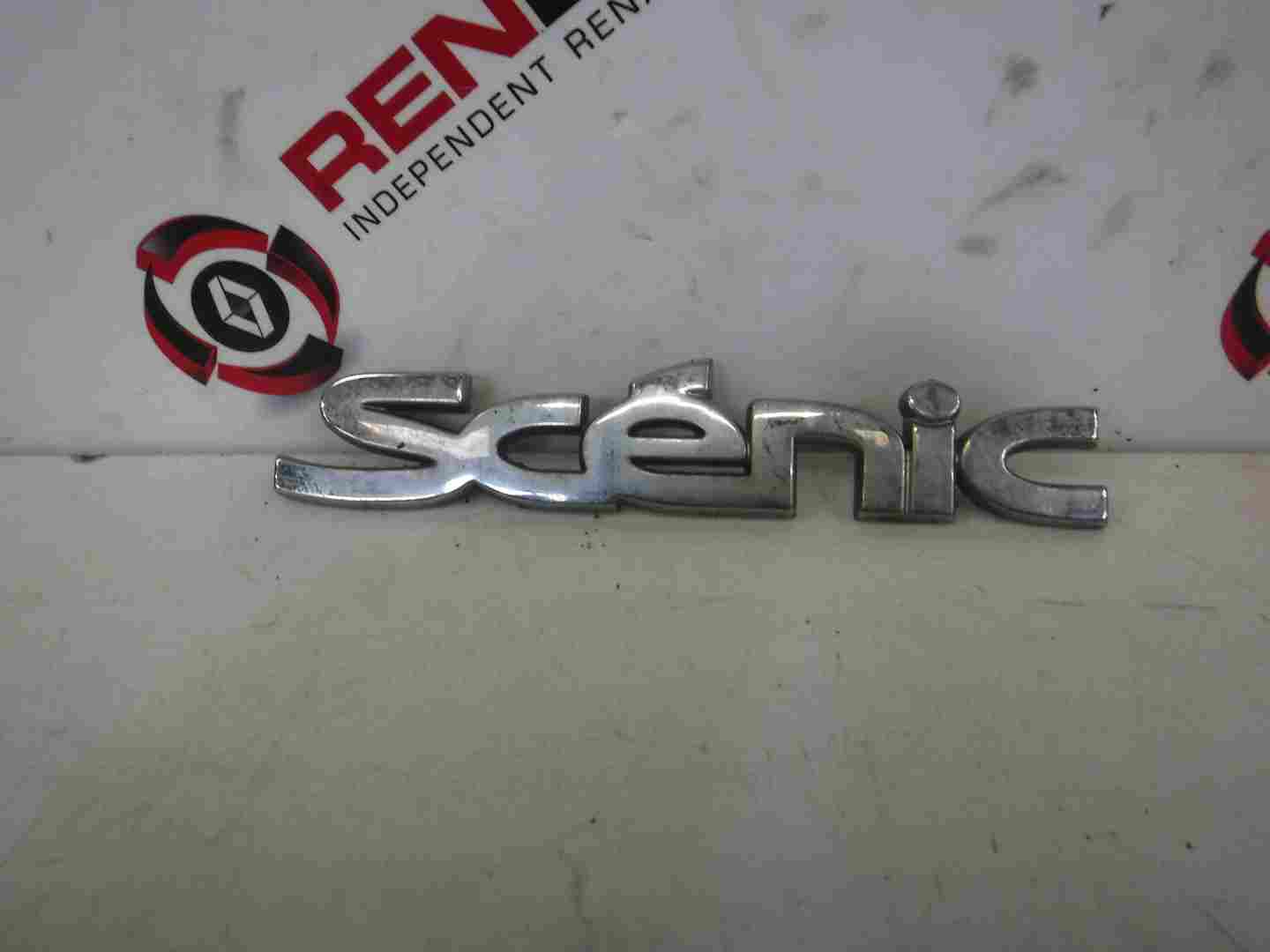 Renault Scenic 1999-2003 Rear Scenic Badge Emblem Letters