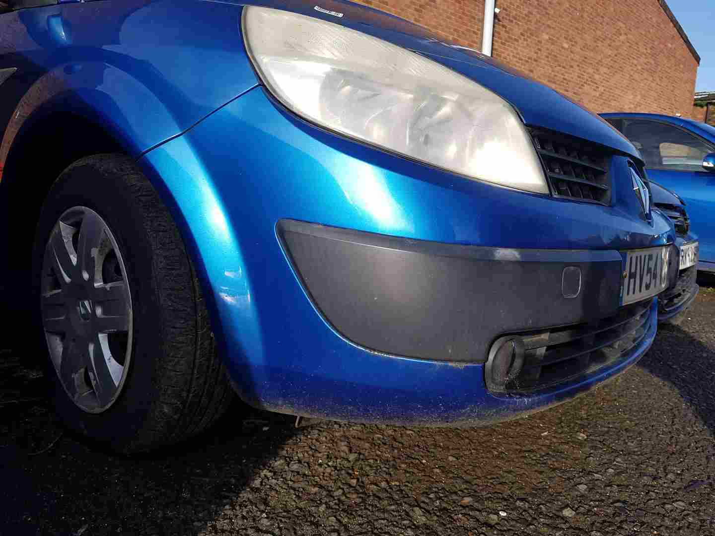 Thumb 2 Renault Scenic 2003-2006 Front Bumper Blue Tei45 Te145