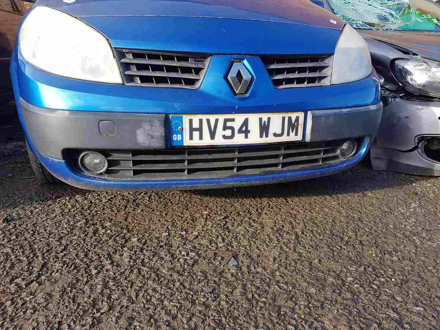 Thumb 6 Renault Scenic 2003-2006 Front Bumper Blue Tei45 Te145