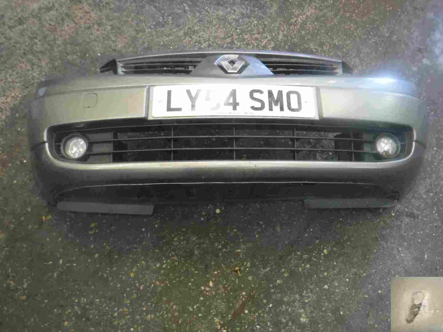 Renault Scenic 2003-2006 Front Bumper Grey 603
