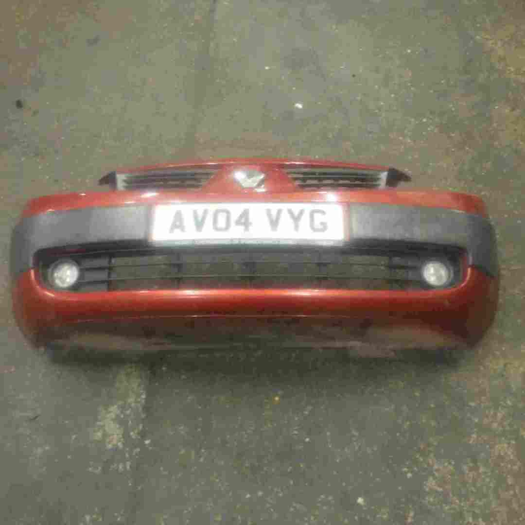 Renault Scenic 2003-2006 Front Bumper Red TEB76