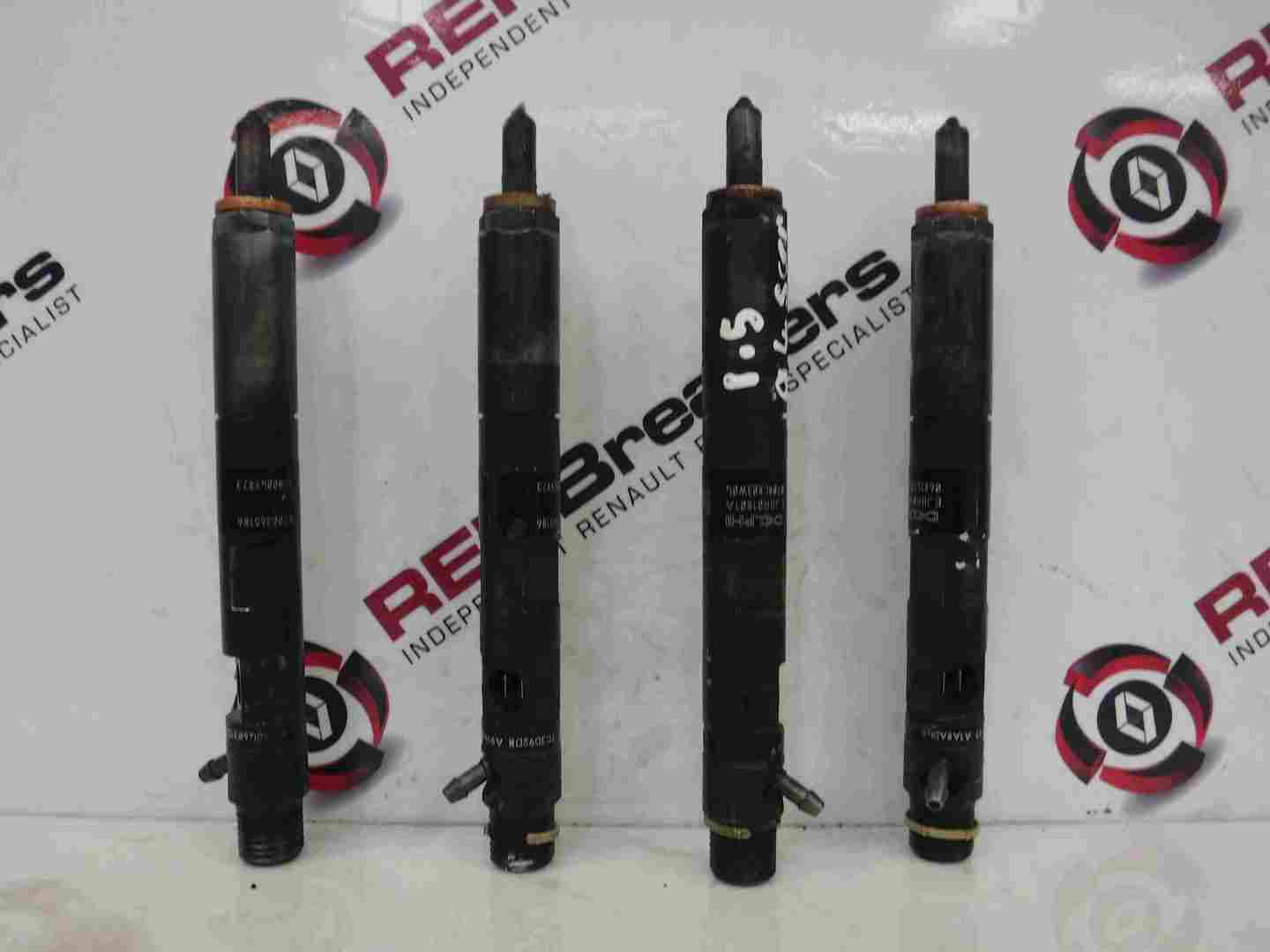 Renault Scenic 2003-2009 1.5 dCi Diesel Injectors X4 Set EJBR01801