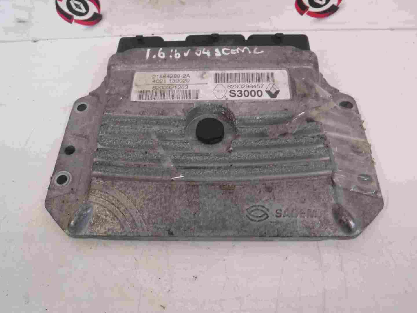 Renault Megane   Scenic 2003-2009 1.6 16v Engine Control Unit ECU 8200321263