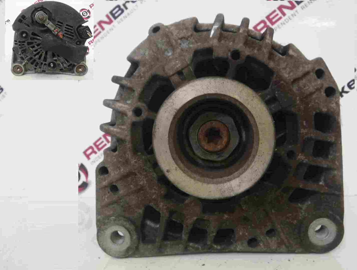 Renault Scenic 2003-2009 1.9 dCi Alternator F9Q 812 S543385A s543385a