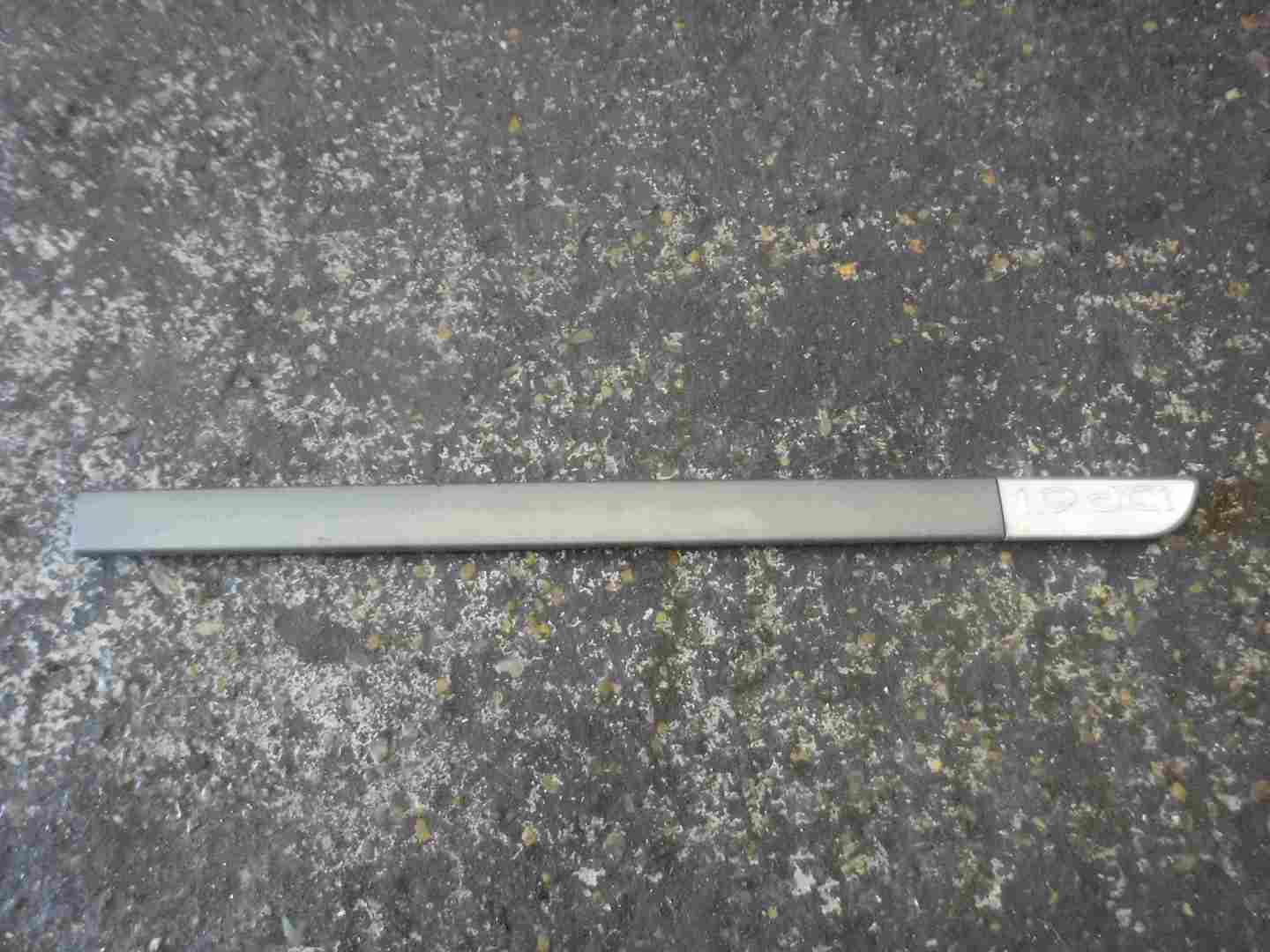 Renault Scenic 2003-2009 1.9 dCi Drivers OSF Front Door Moulding Trim Silver