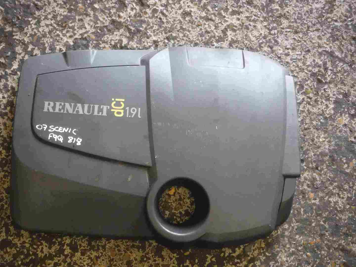 Renault Scenic 2003-2009 1.9 dCi Engine Cover Plastic F9Q 818