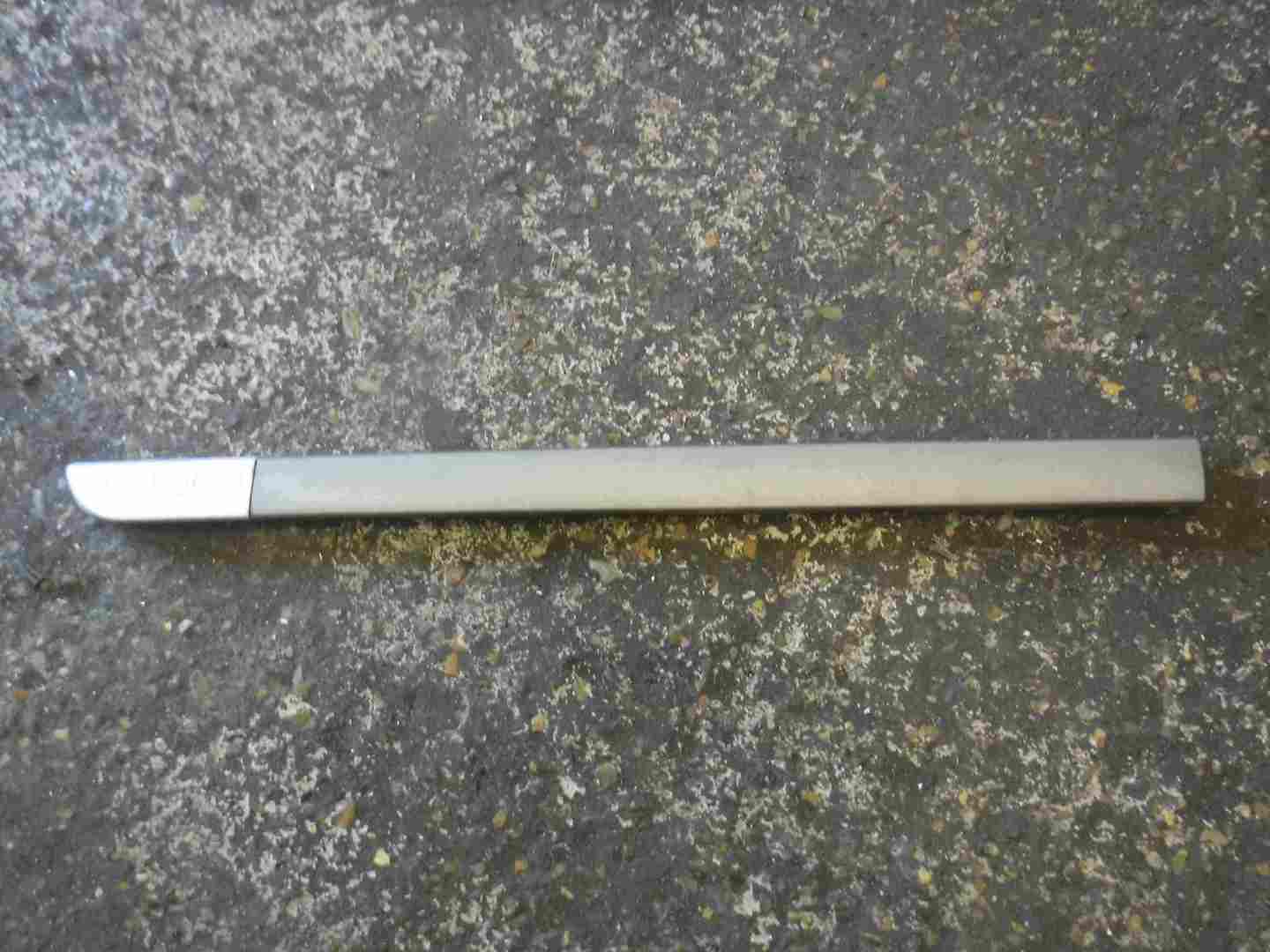 Renault Scenic 2003-2009 1.9 dCi Passenger NSF Front Door Moulding Trim Silver