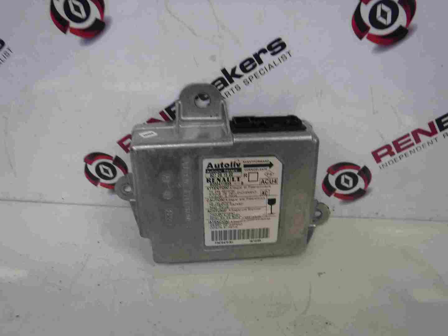 Renault Scenic 2003-2009 Airbag ECU Module Computer 8200411956