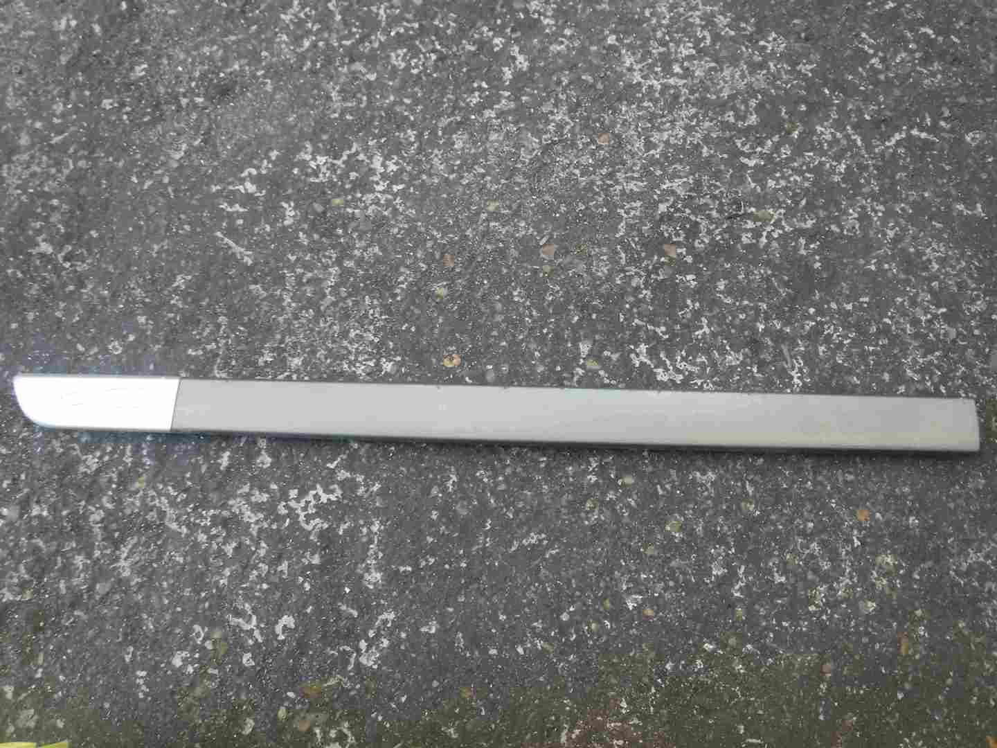 Renault Scenic 2003-2009 DCI Passenger NSF Front Door Moulding Trim Silver