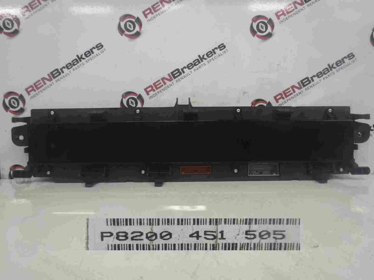 Renault Scenic 2003-2009 Dashboard Clocks Instrument Panel 39K 8200451505