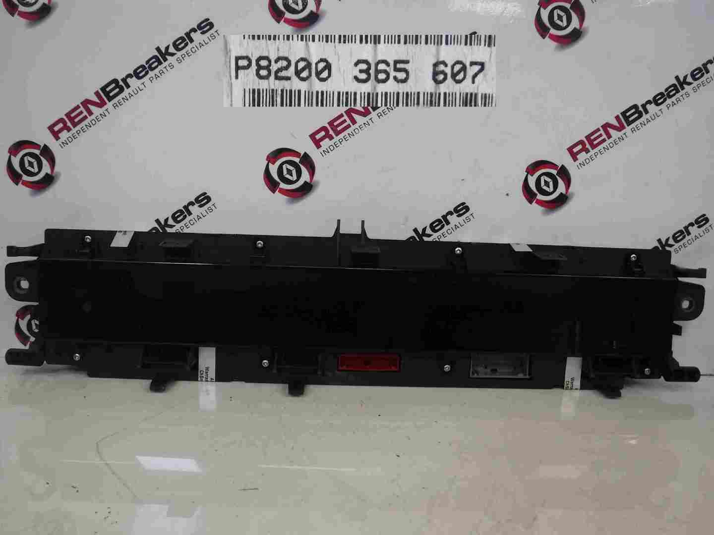 Renault Scenic 2003-2009 Dashboard Instrument Panel Clock 72K 8200365607
