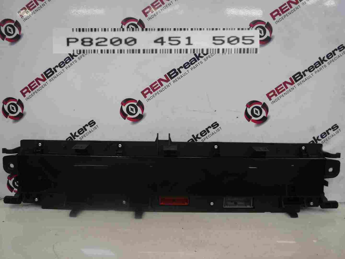 Renault Scenic 2003-2009 Dashboard Instrument Panel Clocks 55K 8200451505
