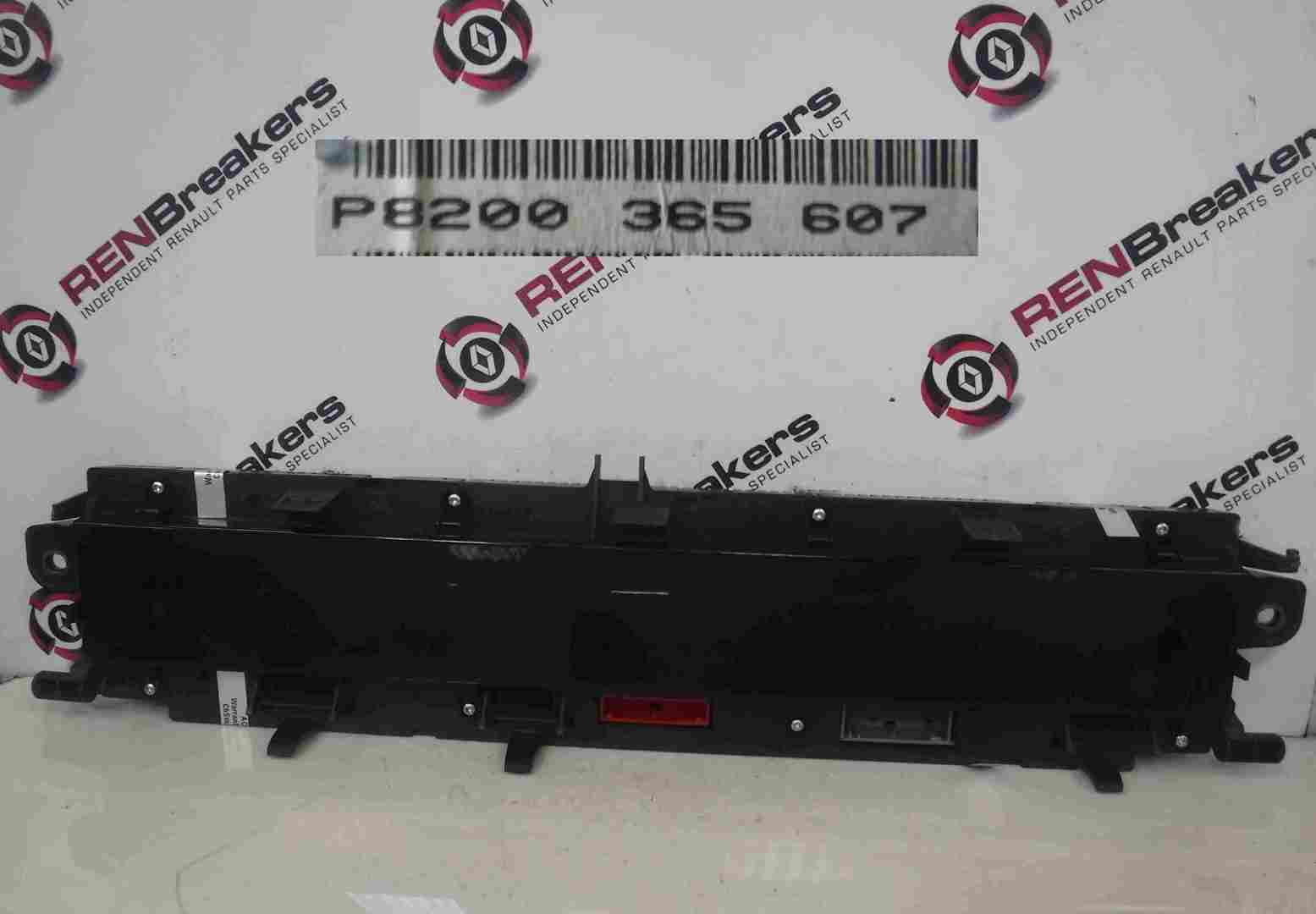 Renault Scenic 2003-2009 Dashboard Instrument Panel Clocks 97K 8200365607