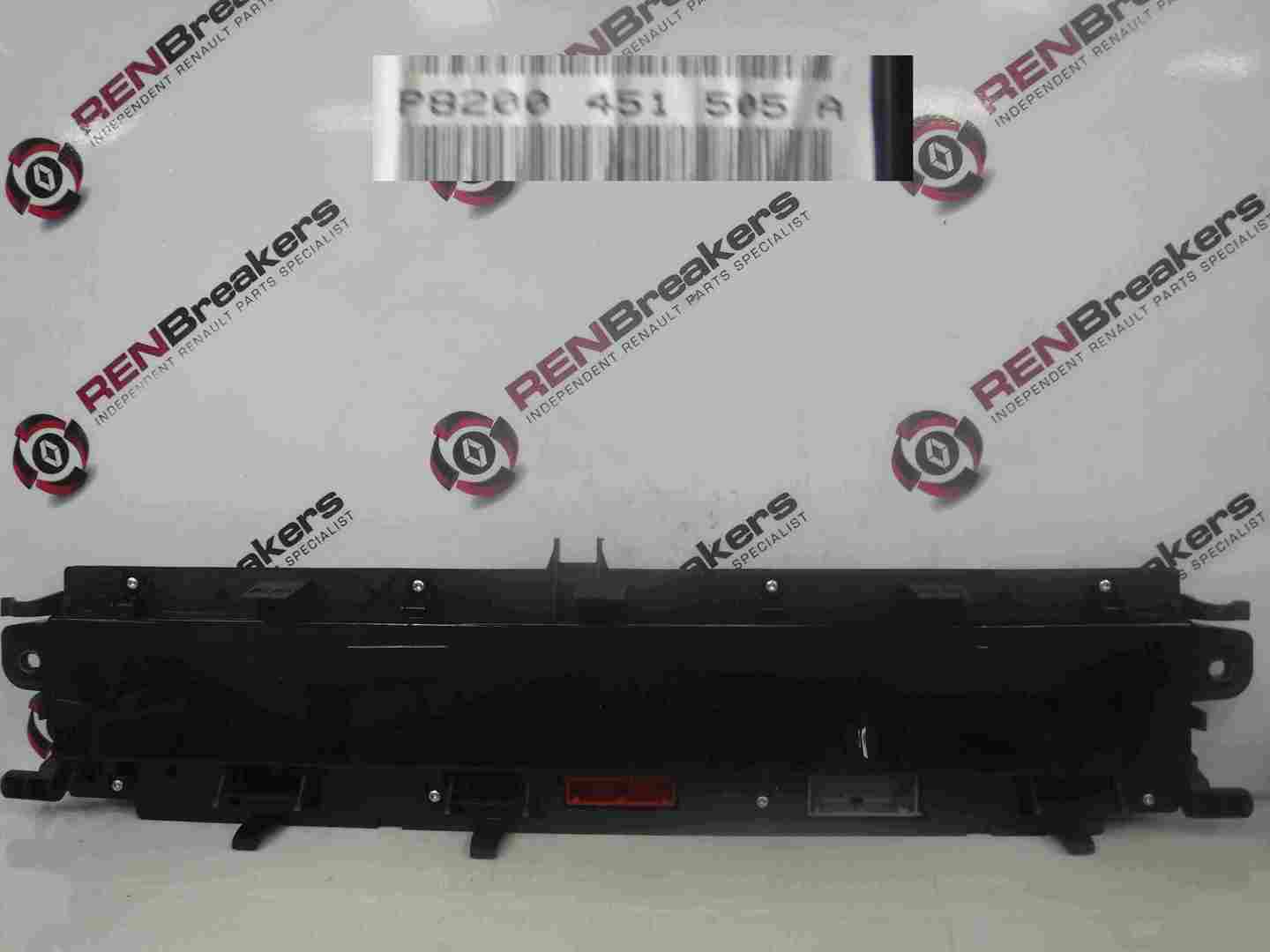 Renault Scenic 2003-2009 Dashboard Instrument Panel Dials Clocks 72K 8200451505
