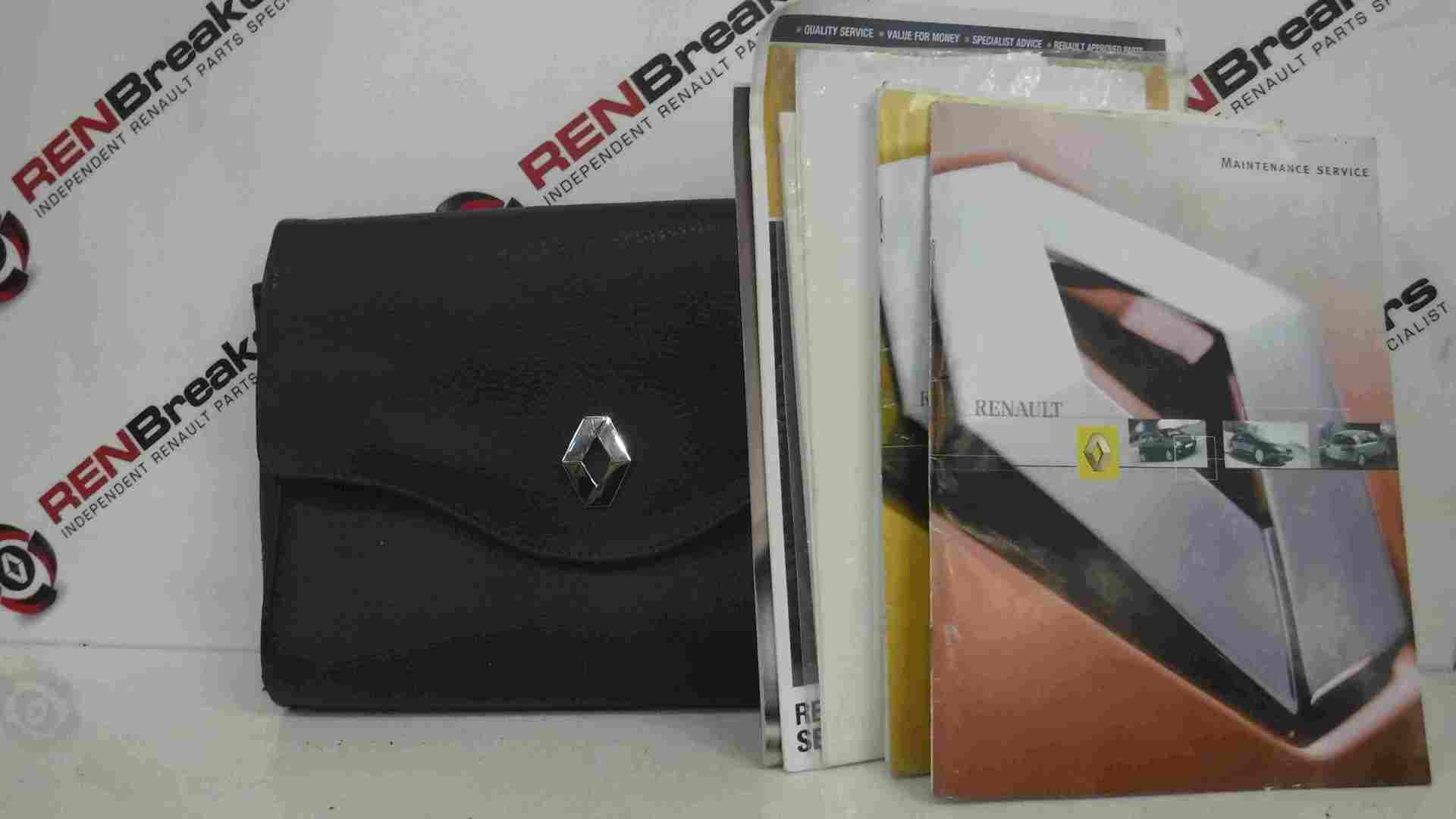 Renault Scenic 2003-2009 Documents Handbook + Wallet