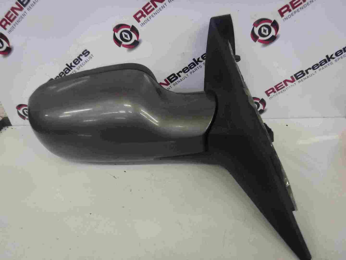 Renault Scenic 2003-2009 Drivers OS Wing Mirror Grey 603