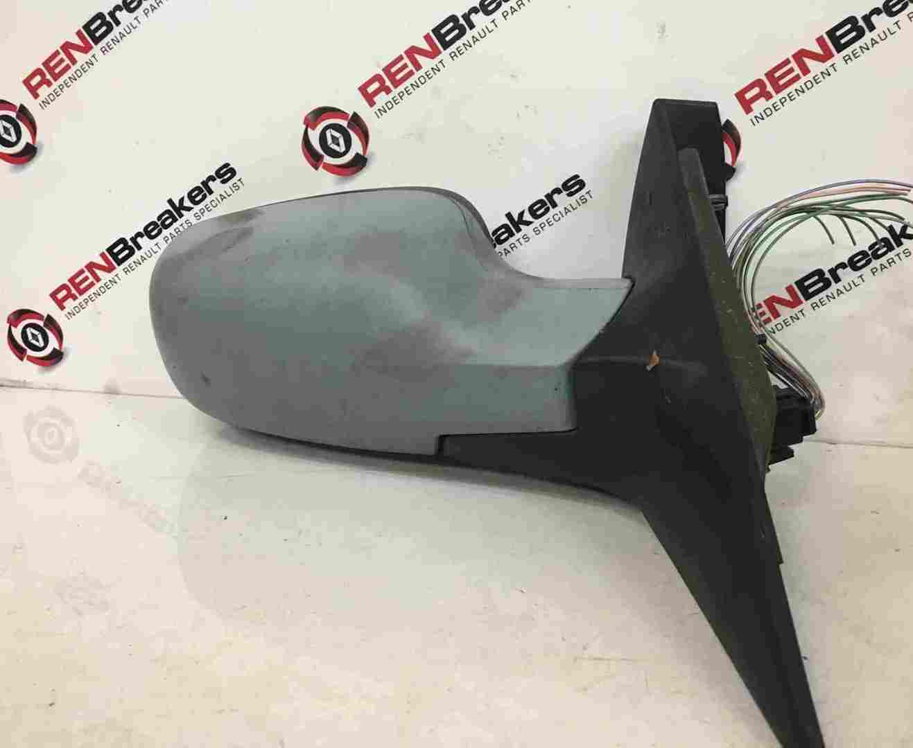 Renault Scenic 2003-2009 Drivers OS Wing Mirror Primered Primed Grey