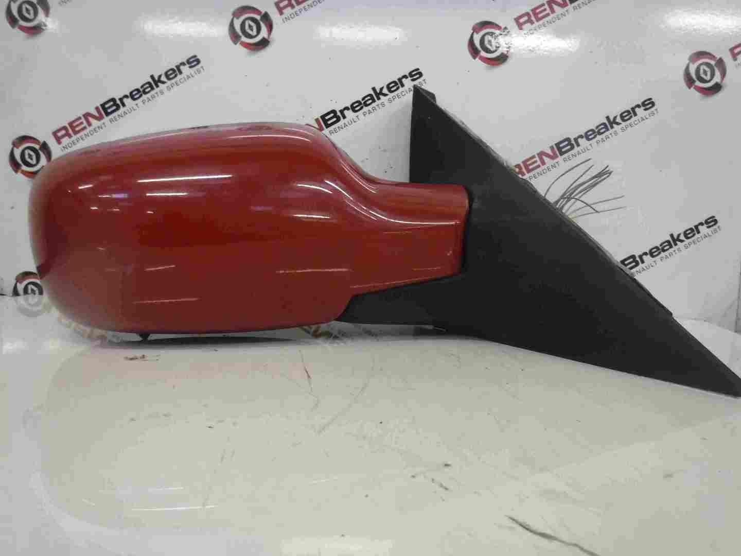 Renault Scenic 2003-2009 Drivers OS Wing Mirror Red OV727