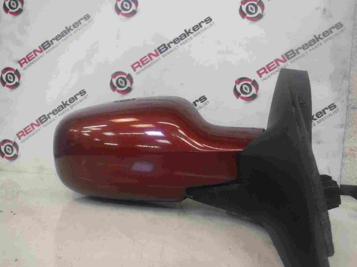 Renault Scenic 2003-2009 Drivers OS Wing Mirror Red TENNG