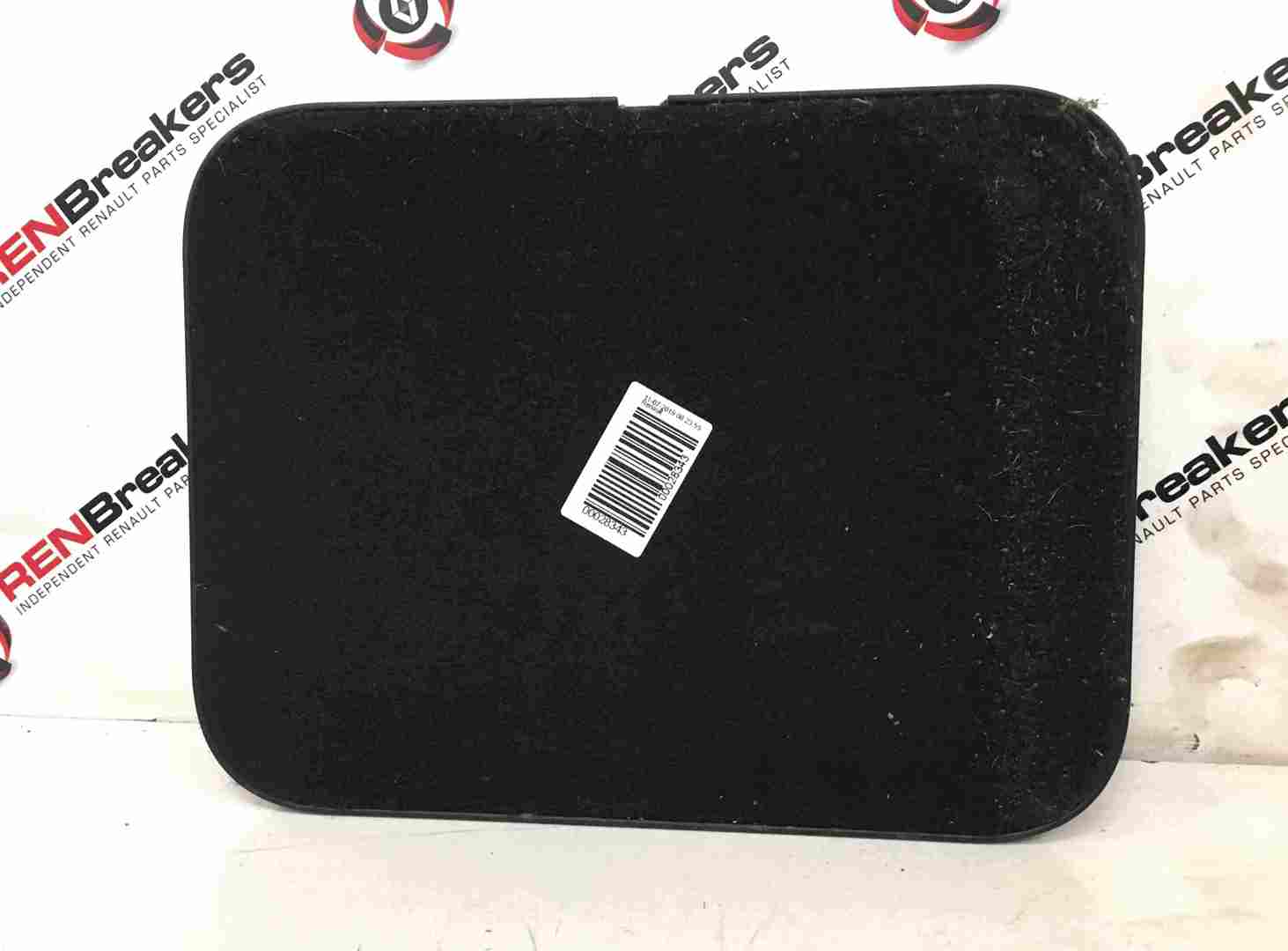 Renault Scenic 2003-2009 Drivers OSF Floor Compartment Lid Carpet 8200487001