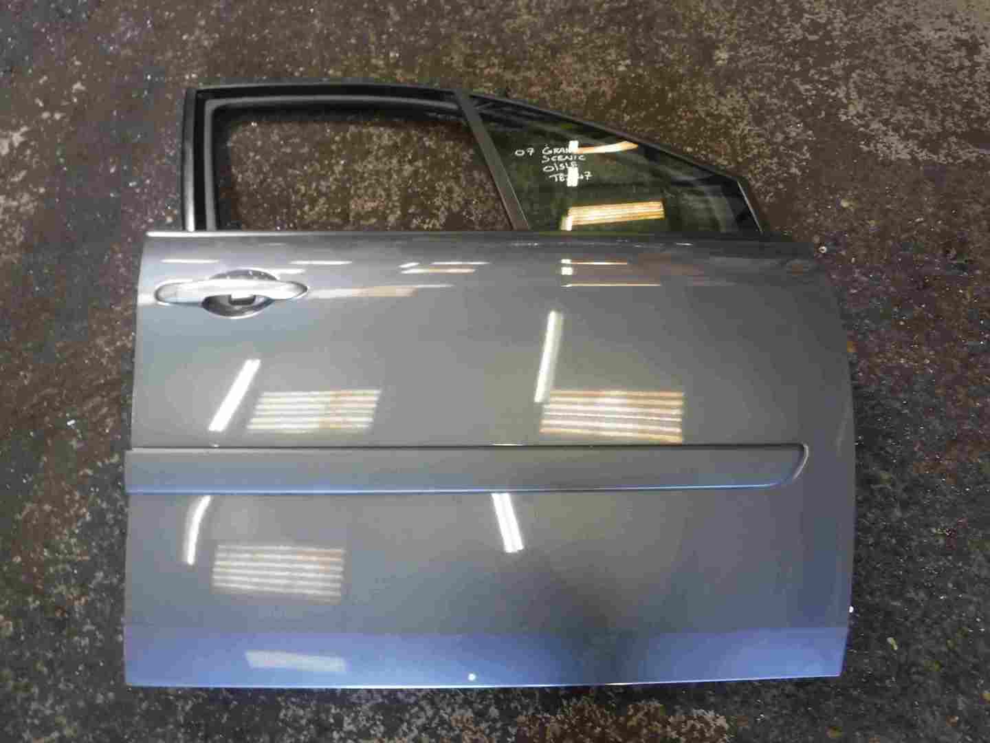 Renault Scenic 2003-2009 Drivers OSF Front Door Purple TEJ47
