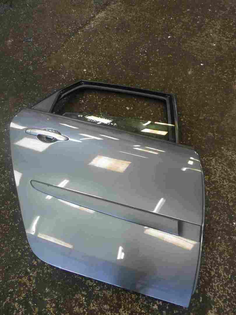 Renault Scenic 2003-2009 Drivers OSR Rear Door Purple Blue TEJ47