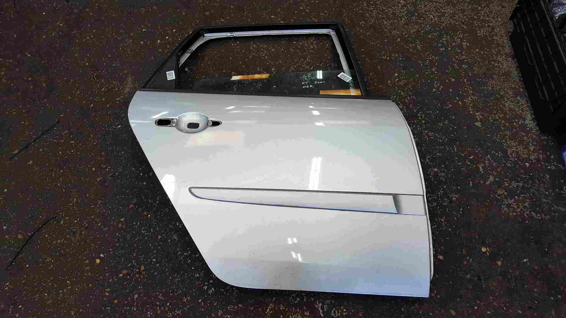 Thumb 2 Renault Scenic 2003-2009 Drivers OSR Rear Door Silver TED69