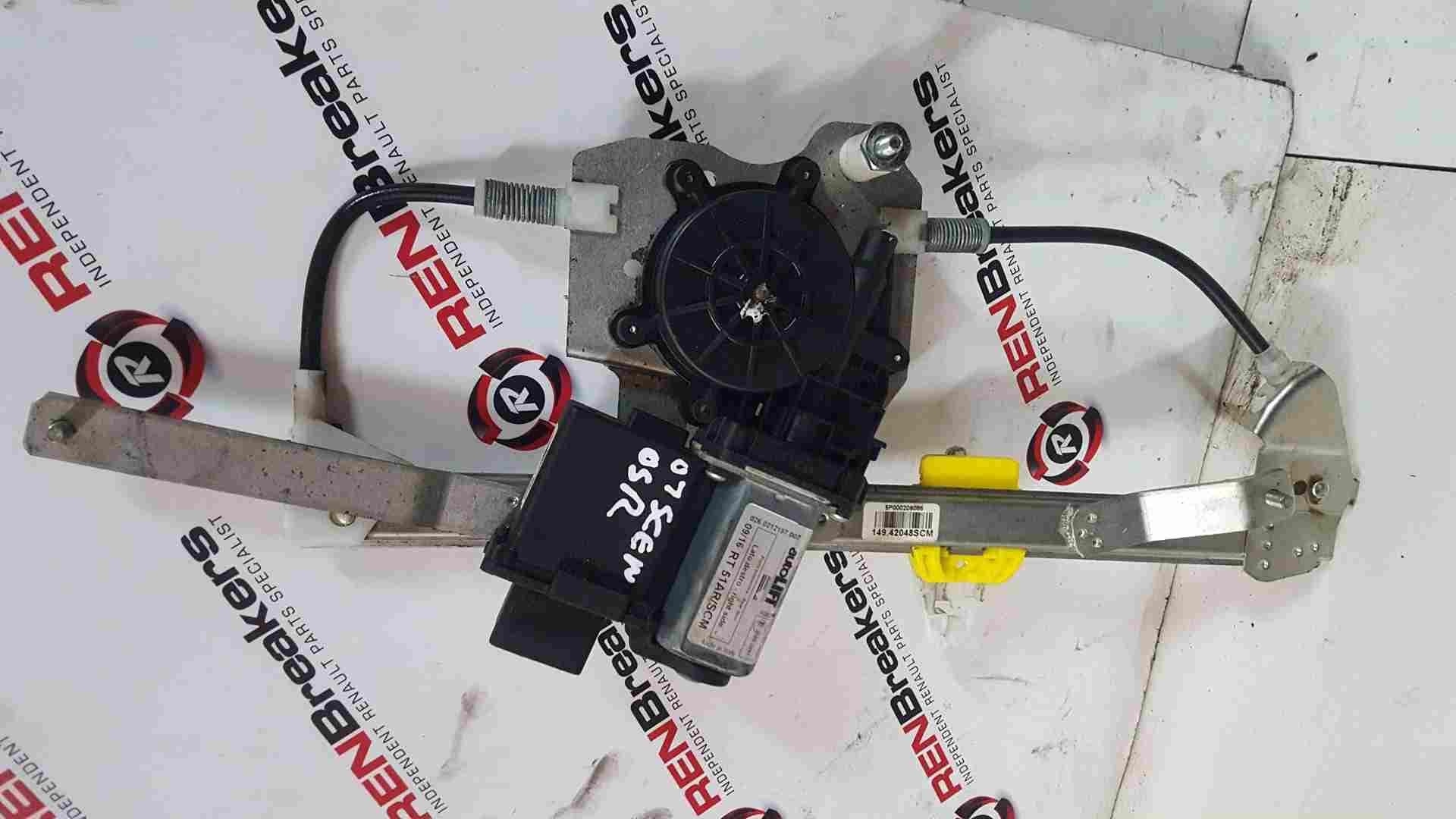 Renault Scenic 2003-2009 Drivers OSR Rear Window Motor Regulator Am