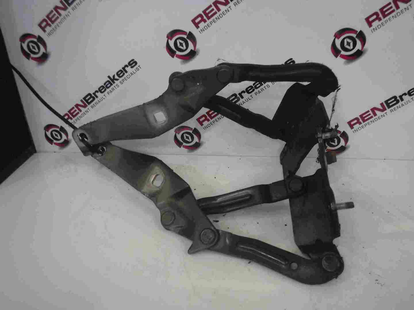 Renault Scenic 2003-2009 Front Bonnet Hinges Pair Grey TEB66