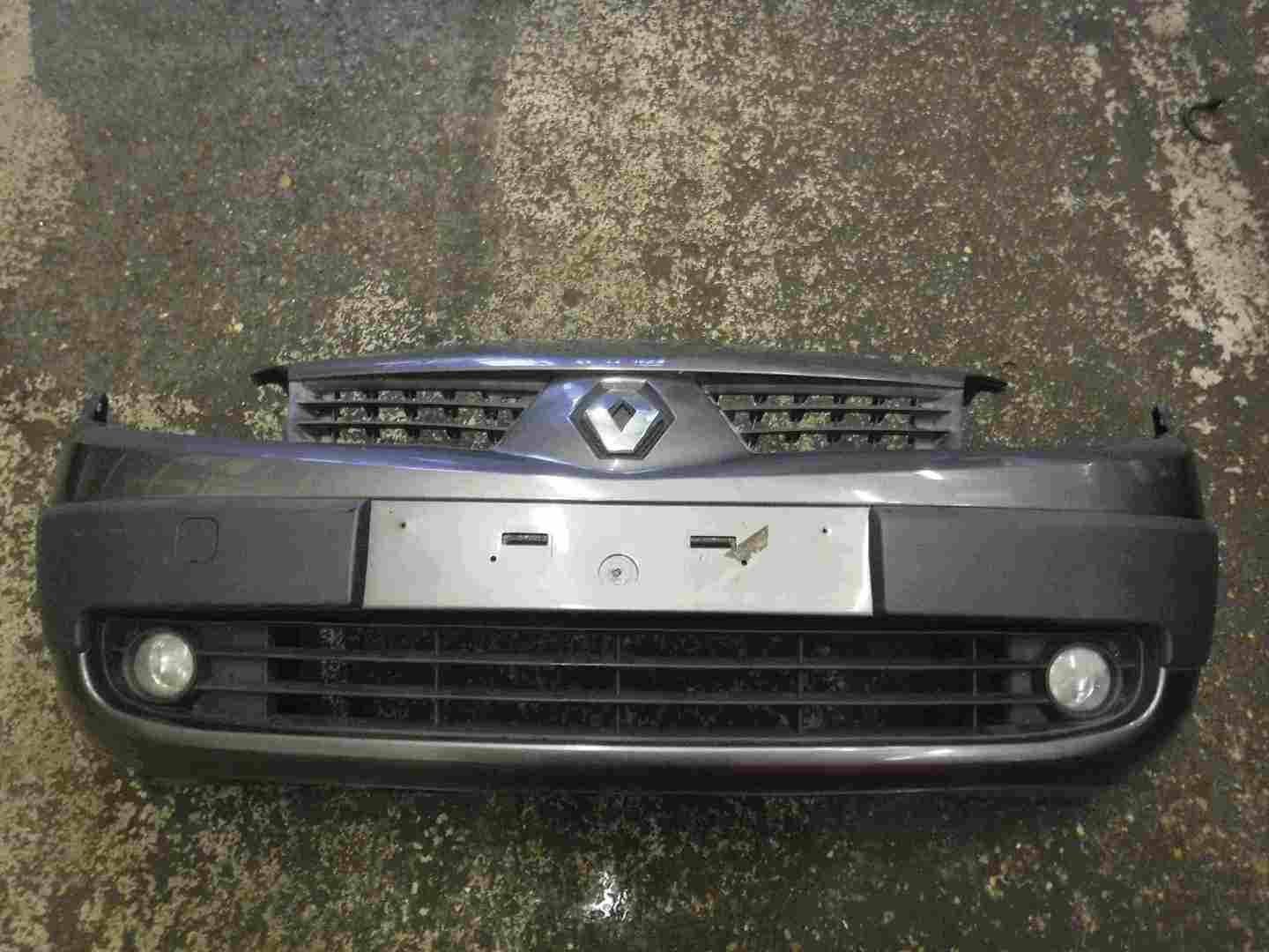 Renault Scenic 2003-2009 Front Bumper Grey TEC68