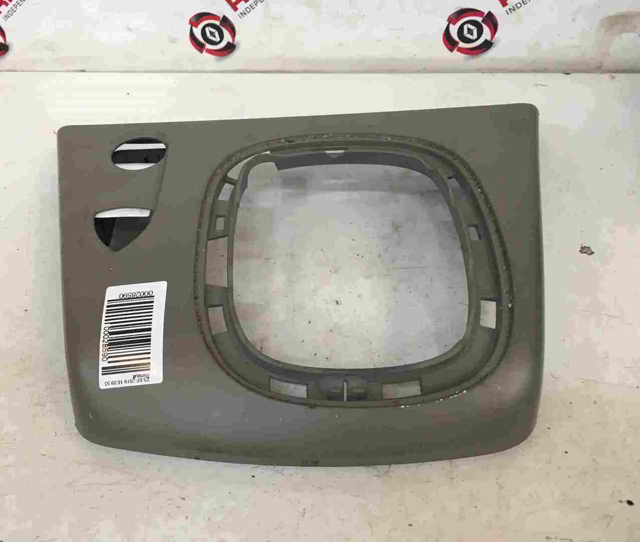 Renault Scenic 2003-2009 Gearstick Surround Plastic Beige 8200231942