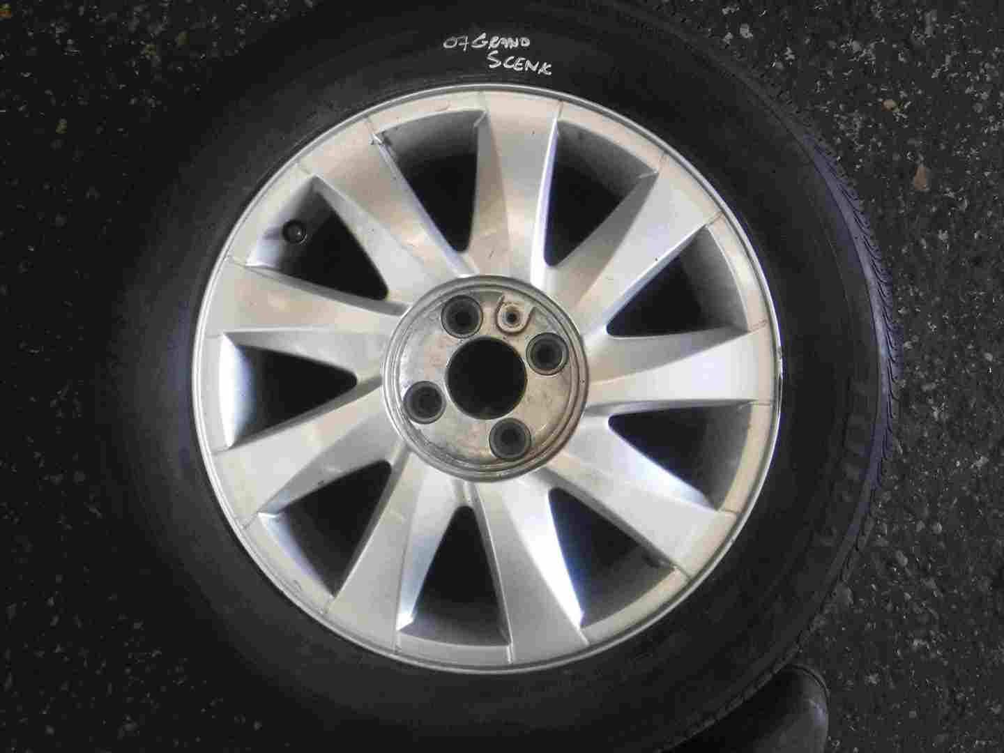Renault Scenic 2003-2009 Kubera Alloy Wheel + Tyre 205 60 16 6mm