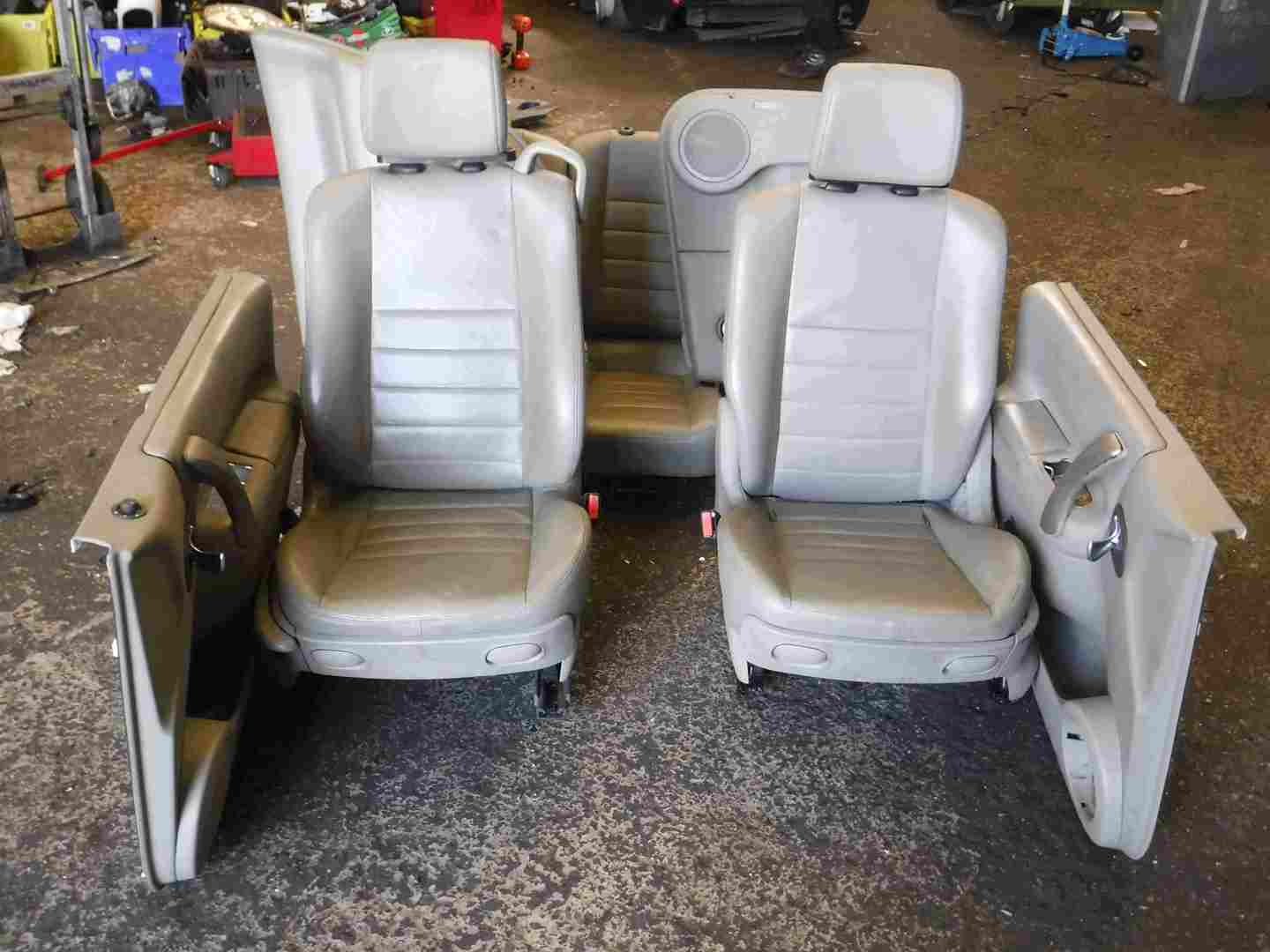Renault Scenic 2003-2009 Leather Interior Seat Chairs Door Cards Beige