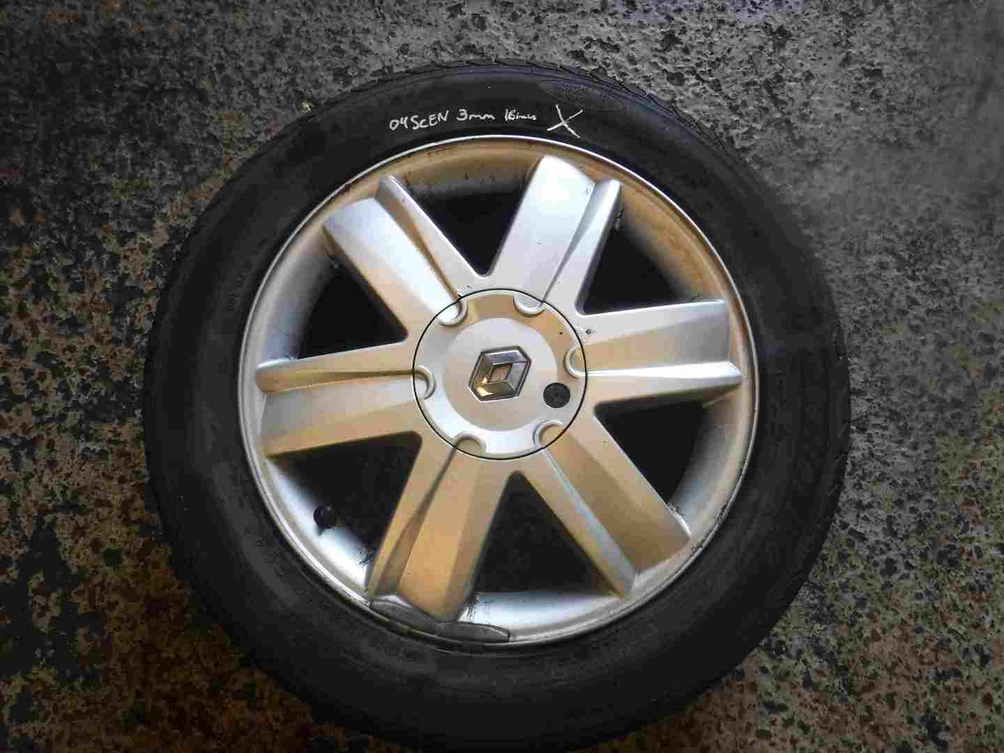 Renault Scenic 2003-2009 Nervastella Alloy Wheel 16inch