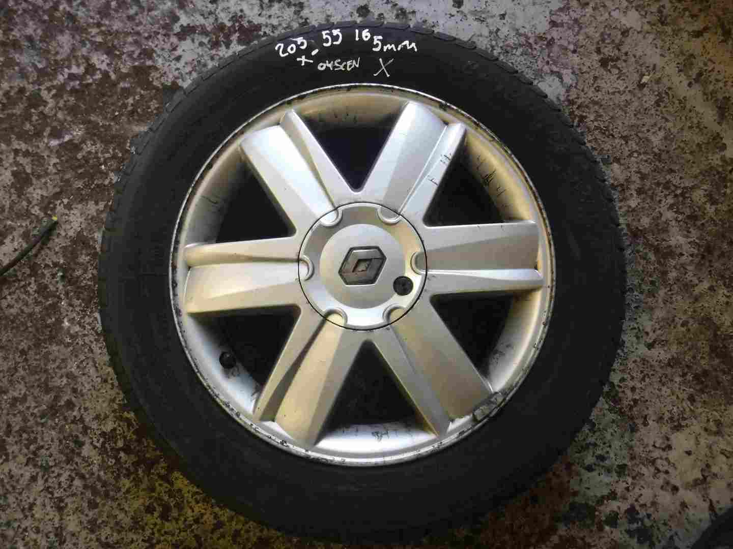 Renault Scenic 2003-2009 Nervastella Alloy Wheel 16inch