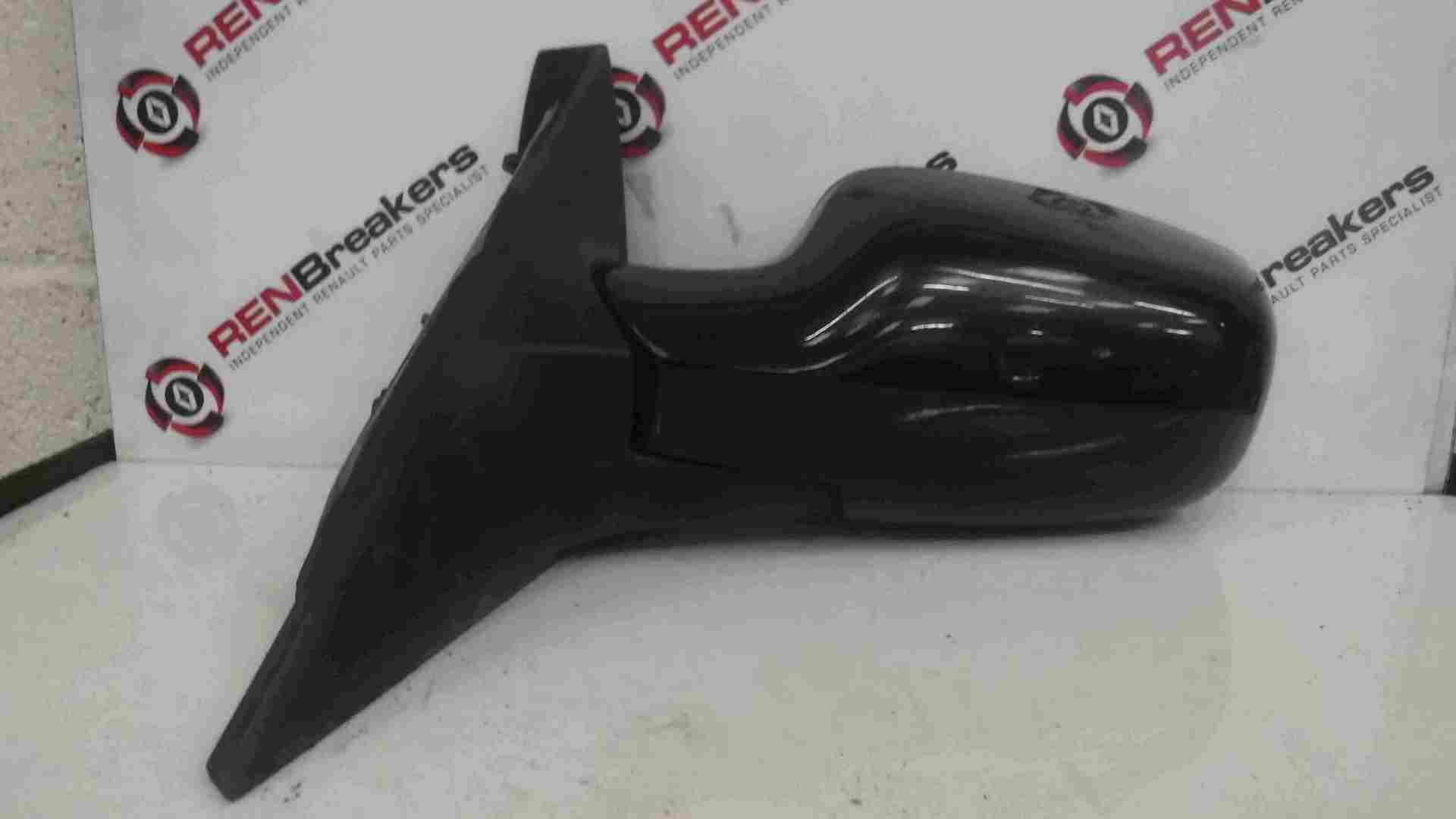Renault Scenic 2003-2009 Passenger NS Wing Mirror Black 676